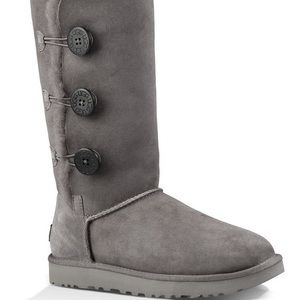 UGG Bailey Suede Button Triple Boots